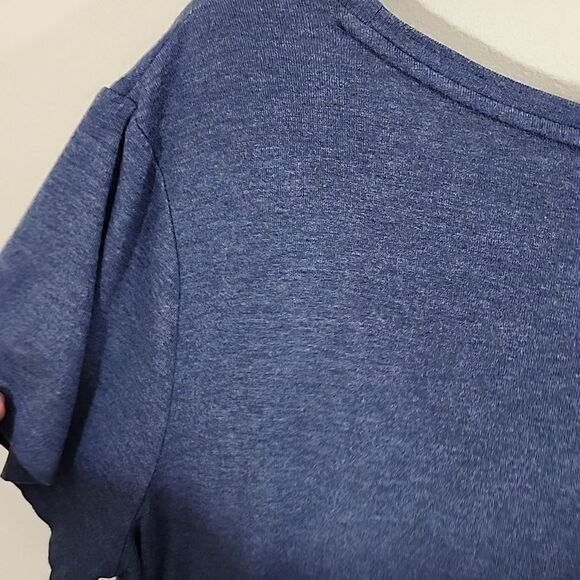 db Sunday blue casual twist knot soft shirt dress size XL - Picture 7 of 10